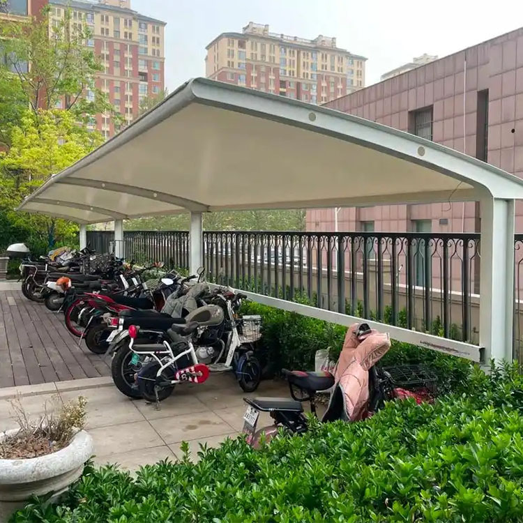 沂南县膜结构电动车棚